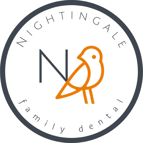 Nightingale Family Dental circle logo
